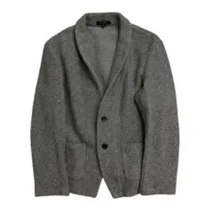 MICHEL KLEIN ニット テーラードジャケット グレー 50