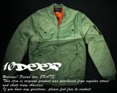 10DEEP MA-1 ジャケット　X-1 Split
