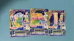 アイカツ スノーフレーク 3枚セットちゃお限定