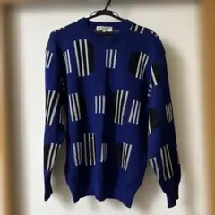 courrèges クレージュ ネイビー 春物ニットのサムネイル