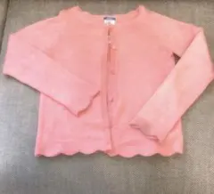 jacadiピンク カーディガン キッズ用