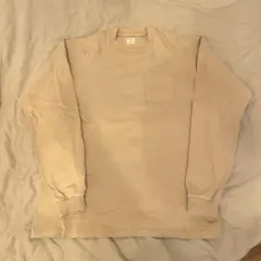 ANATOMICA 長袖カットソー ロンT ピンクベージュ Mサイズのサムネイル