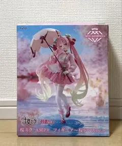 桜ミク AMP+ フィギュア 桜ドレスver.