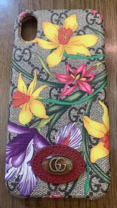 GUCCI フラワー柄 iPhoneケース XR グッチ
