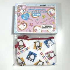 シークレット ミニフラットポーチ ポチャッコ