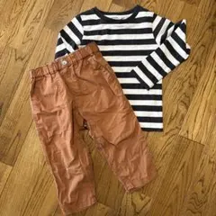 FITH 長袖カットソー ボーダー柄　パンツ