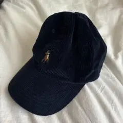 Polo Ralph Lauren ネイビー コーデュロイキャップ