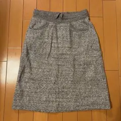 ユニクロ　スウェット　スカート 裏起毛　S