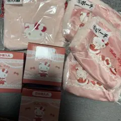 ハローキティ 1番くじ ポーチ 巾着 小物入れ まとめ売り