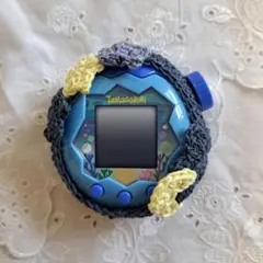 たまごっちパラダイス カバー ケース【紺色】【月と星】