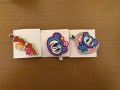 ナルミヤ ラバークリップ 3個セット