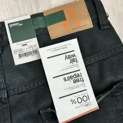 新品 ヌーディージーンズ シンフィン W30 L30 アーミーコーティング