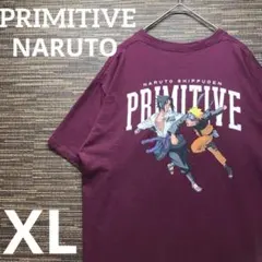 PRIMITIVE NARUTO ナルト　Tシャツ　サスケ　古着　Y2K アニメ
