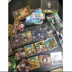 鬼滅の刃 カード9枚とシール18枚セット