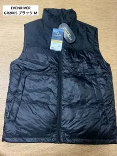 EVENRIVER GR2005 ブラック ダウンベスト Mのサムネイル
