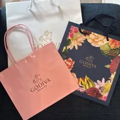 GODIVA ショップ袋 3点セット