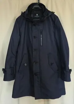 ブラックレーベルクレストブリッジ　2in1フーデッドコート