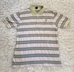 Paul Smith ポロシャツ L ボーダー