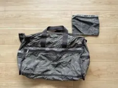 LESPORTSAC　刺繍デザイン ボストンバッグ 収納袋付き