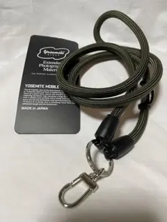 週末お値下げ◆美品Yosemiteスマホショルダーストラップ[単品]オリーブ