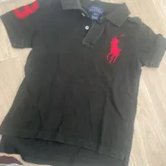 Polo Ralph Lauren 黒ポロシャツ 3/3T
