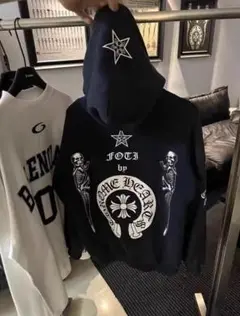 Chrome Hearts FOTI パーカー ブラック