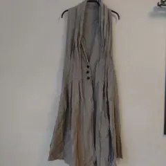 新品未使用KAGURAYA ロングジレ ボタン付き