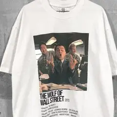 L ウルフ・オブ・ウォールストリート　映画　バンド　半袖　Tシャツ　ディカプリオ