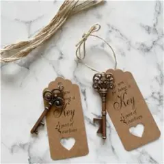 ホテルキー　風　鍵　栓抜き　タグ　結婚式　エスコードカード　席札　にも