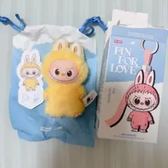 ラブブ PIN FOR LOVE ぬいぐるみペンダント Labubu P