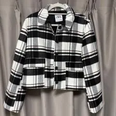 ZARA クロップドジャケット M