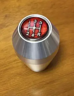 当時物 旧車 日産 スカイラインGTロゴ入 メッキシフトノブ 10x1.25 
