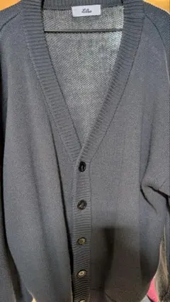 Loose/ルース ボリュームスリーブオーバーニットカーディガン