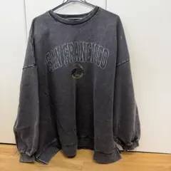 one way ダークグレースウェット