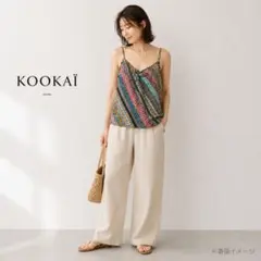 KOOKAI キャミソール 花柄 総柄 マルチカラー フランス製のサムネイル