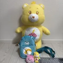 ケアベア　羊毛フェルト風BIGぬいぐるみ