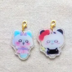 アクリルキャラクター チャーム 2個セット