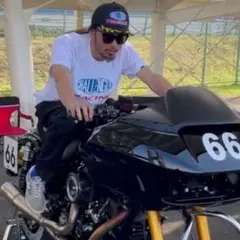 XL CHALLENGER チャレンジャー　RACING TEE　WHITE