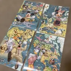 【新品】未使用品 ディズニーストア DWT クリアファイル 4枚セット