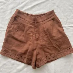 ショートパンツ　ブラウン　フリーズマートのサムネイル
