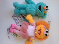 セサミストリート ボールチェーン付マスコット セット