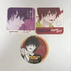 ブルーロック 原作 七星虹郎 複製コースター プリンセスカフェ限定