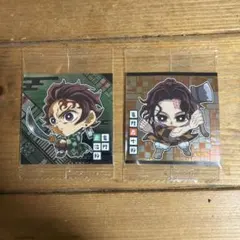 鬼滅の刃　ディフォルメシールウエハース　竈門炭治郎　竈門炭十郎