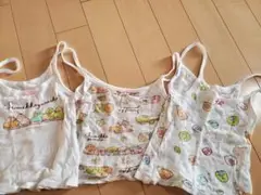 すみっコぐらし キャミソール(肌着) 3枚セット