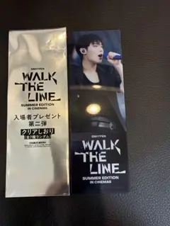 ENHYPEN WALK THE LINE クリアしおり映画入場特典 ソヌ 1点