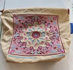 Ball & Chain 刺繍収納ポーチ