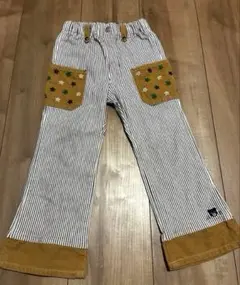 DOUBLE_B ヒッコリー パンツ ズボン