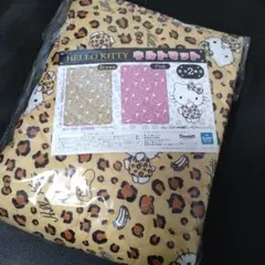 ハローキティ ヒョウ柄キルトマット