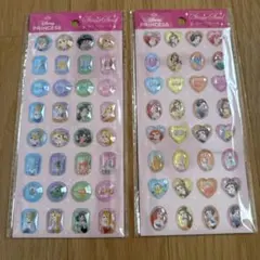 Disney プリンセス シール 2シートセット