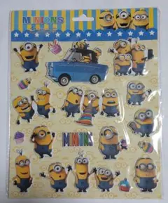 ユニバーサルスタジオジャパン ミニオンズ ぷっくりシール 正規品